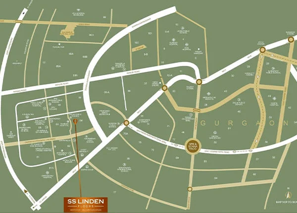 SS Linden location map